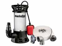 Metabo PS 18000 SN Set Schmutzwasser-Tauchpumpe mit Ablauf-Garnitur mit......