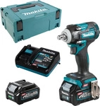 Makita Akku-Schlagschrauber XGT, TW004GD201, 40V, 1/2", 350 Nm, 2 x 2,5 Ah Li-Ion in