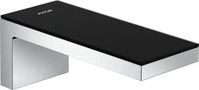 Axor One Einhebel-Bidetmischer mit Zugstangen-Ablaufgarnitur Ausladung 113 mm - Chrom