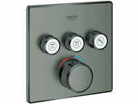 Grohe Grohtherm SmartControl Thermostat mit 3 Absperrventilen Design eckig -...