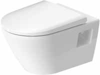 Duravit D-Neo Wand-WC rimless 370 x 540 mm - Weiß Hochglanz HygieneGlaze -