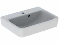 Keramag / Geberit Renova Plan Handwaschbecken mit Hahnloch mit Überlauf 500 x 380 mm