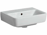 Keramag / Geberit Renova Plan Handwaschbecken ohne Hahnloch mit Überlauf 450 x 340