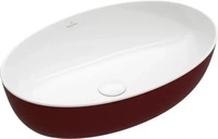 Villeroy & Boch Artis Aufsatzwaschbecken 610 x 410 x 130 mm - Bordeaux -...