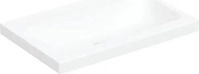 Geberit iCon Light Aufsatzwaschtisch ohne Hahnloch ohne &Uuml;berlauf 750 x 480 mm -