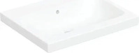 Geberit iCon Light Aufsatzwaschtisch ohne Hahnloch mit &Uuml;berlauf 600 x 480 mm -...