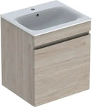 Geberit Renova Plan Komplett-Set mit 1 Schublade 550 x 622 x 480 mm - Nussbaum