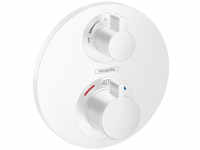 Hansgrohe Ecostat S Thermostat für 2 Verbraucher Unterputz - Mattweiß - 15758700