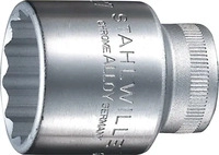 Stahlwille Steckschl&uuml;ssel-Einsatz 1/2" 13 mm 12-kant - 50 13