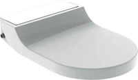 Geberit AquaClean Tuma Comfort WC-Aufsatz mit Absenkautomatik - Glas Wei&szlig; -