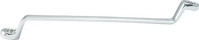 KS Tools CHROMEplus Doppel-Ringschl&uuml;ssel, gekr&ouml;pft, 8 x 9 mm - 518.0802