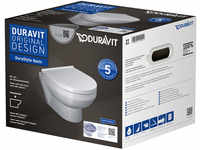 Duravit DuraStyle Basic WC-Set Compact wandhängend rimless Tiefspüler -...
