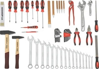 Gedore Red R21650059 Werkzeugsatz ALLROUND 59-teilig im Werkzeugkoffer - 3301635