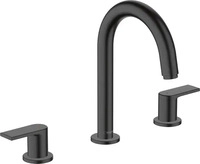 Hansgrohe Vernis Shape 3-Loch Waschtischarmatur mit Zugstangen-Ablaufgarnitur -