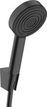 Hansgrohe Pulsify S Brausehalterset 105 1jet mit Brauseschlauch 1250 mm - Mattschwarz