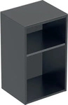 Geberit Smyle Square Seitenschrank offen 360 mm x 299 mm x 600 mm - Lava matt -
