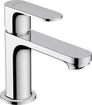 Hansgrohe Rebris S Einhebel-Waschtischmischer 80 mit Zugstangen-Ablaufgarnitur -