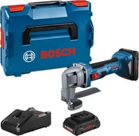 Bosch Professional Akku-Blechschere GSC 18V-16 E mit 2x Akku ProCORE 4 Ah - in...