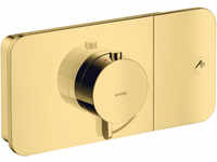 Axor One Thermostatmodul für 1 Verbraucher Unterputz - Polished Gold Optic -