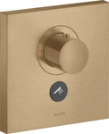Axor ShowerSelect Thermostat Highflow eckig f&uuml;r 1 Verbraucher Unterputz - Brushed
