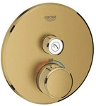 Grohe Grohtherm SmartControl Thermostat mit 1 Absperrventil Design rund - Cool