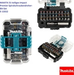 Makita Zubeh&ouml;r Torsion Bit-Set Impact Premier 31-teilig - E-13552