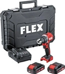 Flex PD 2G 18.0-EC LD/2.5 Set Kompakter 2-Gang Akku-Schlagbohrschrauber 18 V 2 x 2,5