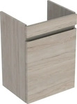 Geberit Renova Plan Waschtischunterschrank 1 T&uuml;r 435 x 660 x 345 mm - Nussbaum