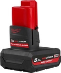 Milwaukee Akku High Output M12 HB5, 12 V / 5 Ah - 4932480165