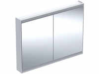 Geberit ONE Vorbau-Spiegelschrank 2 Türen mit Beleuchtung 1200 x 900 x 150 mm -