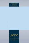 Janine Janine Topper-Spannbetttuch 5001 (f&uuml;r Box-Spring Betten) hellblau (12)