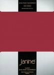 Janine Janine Spannbetttuch Elastic-Jersey 5002 granat (71) Gr&ouml;&szlig;e: 100x200 cm