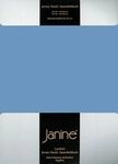 Janine Janine Spannbetttuch Elastic-Jersey 5002 blau (42) Gr&ouml;&szlig;e: 100x200 cm