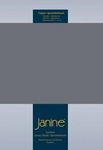 Janine Janine Topper-Spannbetttuch 5001 (f&uuml;r Box-Spring Betten) opalgrau (48)