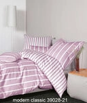 Janine Janine Mako-Satin Bettw&auml;sche modernclassic 39028 kreideros&eacute; Gr&ouml;&szlig;e: 