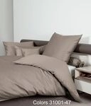 Janine Janine Mako-Satin Bettw&auml;sche Colors 31001 cappuccino Gr&ouml;&szlig;e: 135x200...