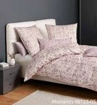 Janine Janine Mako-Satin Bettw&auml;sche moments 98135 abstrakte Bl&auml;tter Gr&ouml;&szlig;e: 