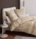 Janine Janine Feinbiber Bettw&auml;sche DAVOS 65195 beige braun Gr&ouml;&szlig;e: 155x220 cm +