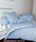 Janine Janine Mako-Satin Bettw&auml;sche modernclassic 3912 hellblau Gr&ouml;&szlig;e: 155x220 cm