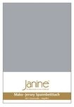 Janine Janine Spannbetttuch Mako-Feinjersey 5007 platin (28) Gr&ouml;&szlig;e: 200x200 cm
