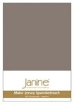 Janine Janine Spannbetttuch Mako-Feinjersey 5007 taupe (57) Gr&ouml;&szlig;e: 100x200 cm