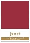 Janine Janine Spannbetttuch Mako-Feinjersey 5007 granat (71) Gr&ouml;&szlig;e: 150x200 cm
