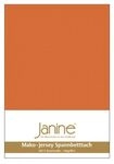 Janine Janine Spannbetttuch Mako-Feinjersey 5007 rost-orange (67) Gr&ouml;&szlig;e: ...