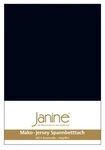 Janine Janine Spannbetttuch Mako-Feinjersey 5007 schwarz (98) Gr&ouml;&szlig;e: 200x200 cm