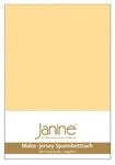 Janine Janine Spannbetttuch Mako-Feinjersey 5007 vanille (23) Gr&ouml;&szlig;e: 200x200 cm
