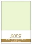 Janine Janine Spannbetttuch Mako-Feinjersey 5007 limone (06) Gr&ouml;&szlig;e: 200x200 cm