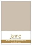 Janine Janine Spannbetttuch Mako-Feinjersey 5007 naturell (19) Gr&ouml;&szlig;e: 200x200 cm