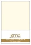 Janine Janine Spannbetttuch Mako-Feinjersey 5007 natur (07) Gr&ouml;&szlig;e: 200x200 cm