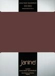 Janine Janine Spannbetttuch Elastic-Jersey 5002 dunkelbraun (87) Gr&ouml;&szlig;e: 200x200 cm