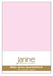 Janine Janine Spannbetttuch Mako-Feinjersey 5007 zartrosa (11) Gr&ouml;&szlig;e: 100x200 cm